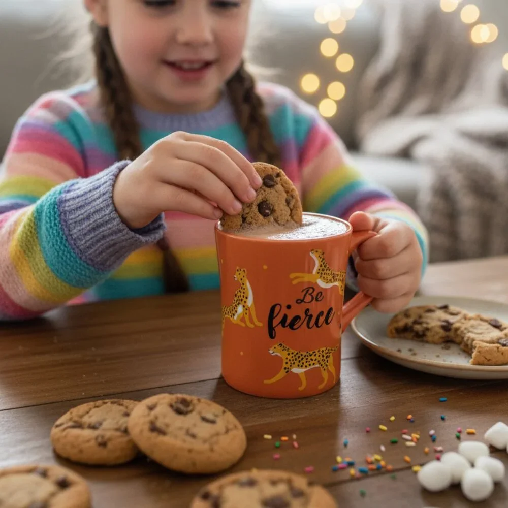 Be Fierce: The Cheetah Print Mug for Your Daily Motivation